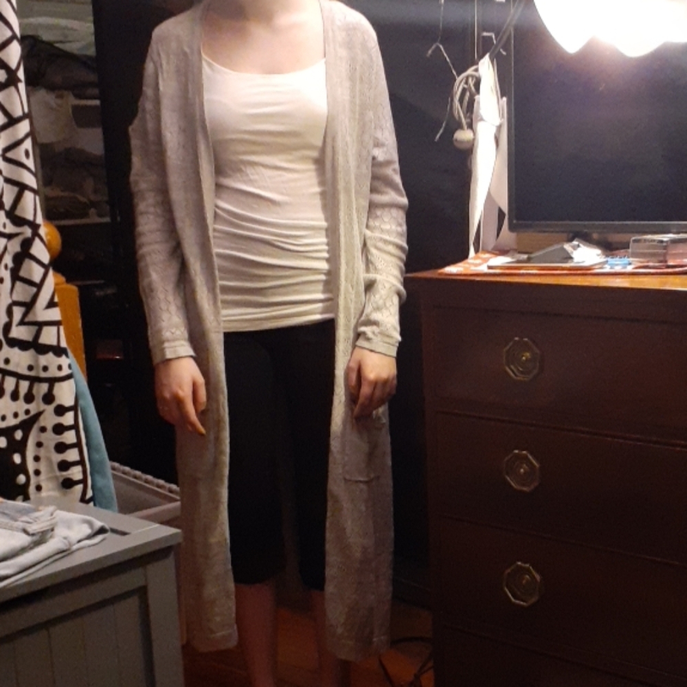 Full length cardigan